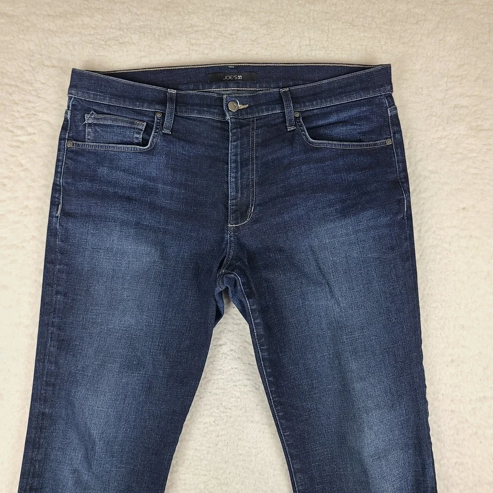 Joe's‎ Jeans Mens 36x34 Blue Slim Straight Dark Wash ABBA Denim TM8ABA8215
